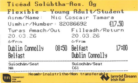 trai. ticket 03 23 08 18 24